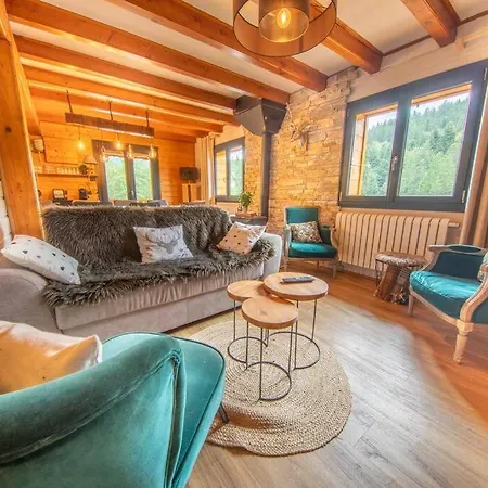 F'Amis Lodge, 10 A 20P Et Sauna Cornimont Exterior photo